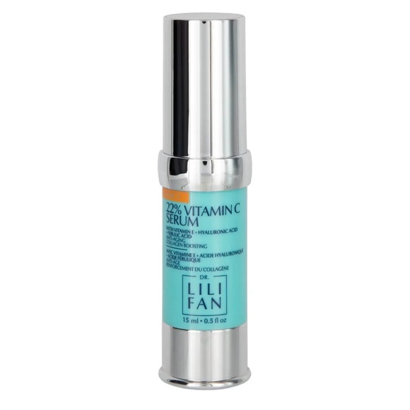 DR LILI FAN VEGAN PROBIOTIC SKINCARE 22% Vitamin C Serum NEW - Picture 2 of 4